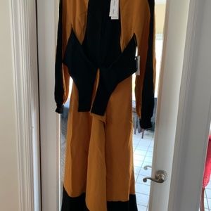 Proenza Schouler Long Sleeve Keyhole Dress